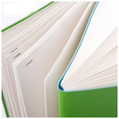 双封皮办公笔记本